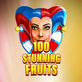 100 Stunning Fruits slot logo by SYNOT Games at Ozwin Casino