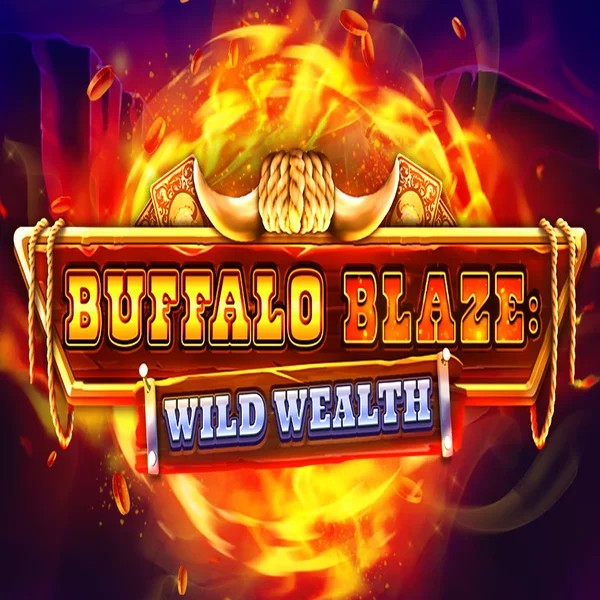 Buffalo Blaze Wild Wealth logo by OctoPlay Ozwin Casino