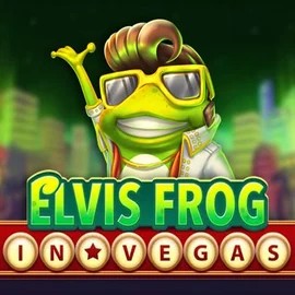 Slots logo of Elvis Frog In Vegas from BGAMING at Ozwin Casino