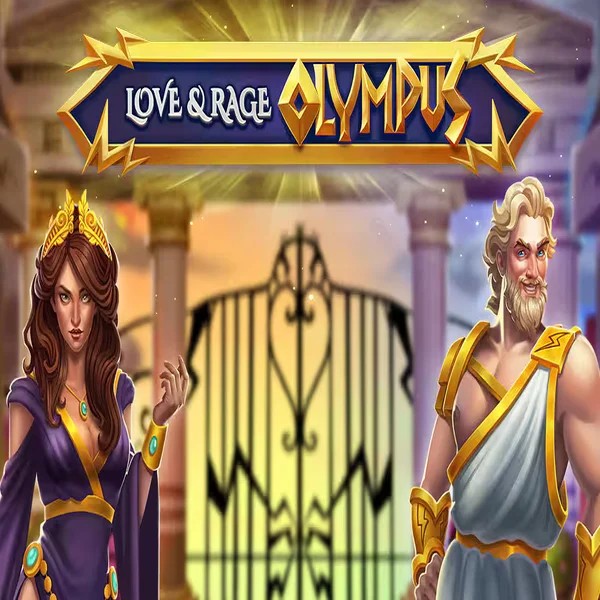 Official Slots logo: Love and Rage Olympus by Greentube at Ozwin Casino