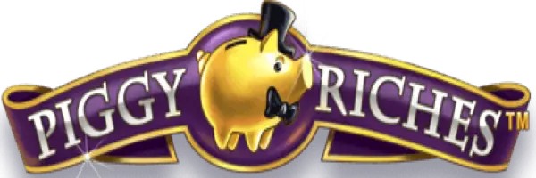 Piggy Riches by NetEnt, showcased at ozwincasinos-es.com – game logo