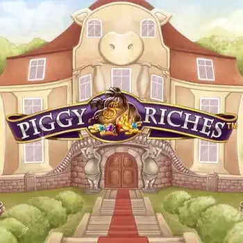 Piggy Riches game by NetEnt – logo hosted on Ozwin Casino