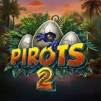 Pirots 2 slot logo by ELK Studios at Ozwin Casino