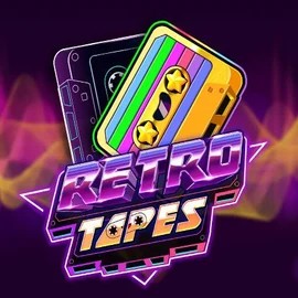 Retro Tapes slot visual from Push Gaming available on ozwincasinos-es.com